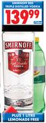 Smirnoff Red Triple Distilled Vodka-750Ml