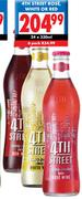 4Th Street Rose, White Or Red-24x330Ml