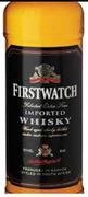 Firstwatch Imported Whisky-750ml