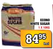 Econo White Sugar-1x10kg