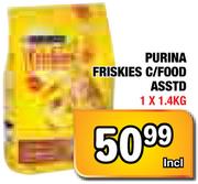 Purina Friskies C/Food Asstd-1x1.4kg