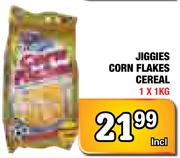 Jiggies Corn Flakes Cereal-1x1kg