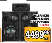Telefunken HiFi Jumbo High Powered-Each