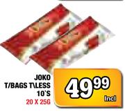 Joko T/Bags T/Less 10's-20x25g