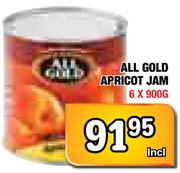All Gold Apricot Jam-6x900g