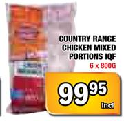 Country Range Chicken Mixed Portions IQF-6x800g
