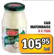 C&B mayonnaise-6x750g