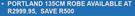 Portland 135Cm Robe