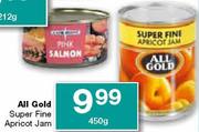 All Gold Super Fine Apricot Jam-450g
