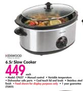 Kenwood 6.5L Slow Cooker CP657