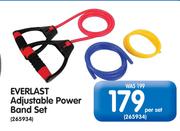 Everlast Adjustable Power Band Set-Per Set