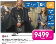 LG 47" 3D Smart FHD LED TV 47LA6210