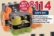 Brutal Fruit Cans Or Non-Returnable Bottles Assorted-3x6x275Ml