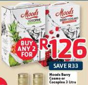 Moods Berry Cosmo Or Cocopine-2x3L