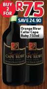 Orange River Cellar Cape Ruby-2x750Ml