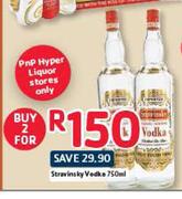 Stravinsky Vodka-2 x 750ml