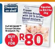 PnP No Name Frozen Chicken Braaipack-5 x 1Kg