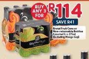 Brutal Fruit Cans Or Non-Returnable Bottles Assorted-6 x 275ml