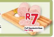 PnP Sandwich Ham-Per 100g