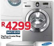 Samsung 7kg Front Loader Deep Foam Silver