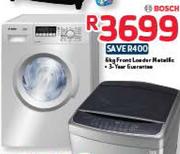 Bosch 6kg Front Loader Metallic