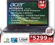 Acer 15.6" LED Notebook