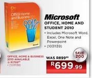 Microsoft Office,Home And Student 2010