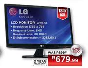 LG 18.5" LCD Monitor