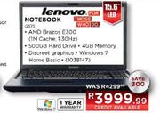 Lenovo 15.6" LED Notebook