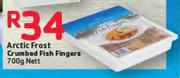 Arctic Frost Crumbed Fish Fingers-700g Nett