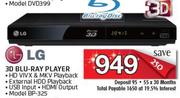 LG 3D Blu-Ray Player BP-325