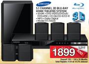 Samsung 5.1 Channel 3D Blu-Ray Home Theatre System HT-F4500