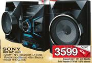 Sony Mini DVD Hi-Fi MHC-GZX33D