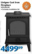 Livigno Cast Iron Firelace MEGA0438