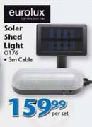 Eurolux Solar Shed Light )176-Per Set