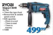 Ryobi Impact Drill PD-750