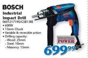  Bosch Industrial Impact Drill 