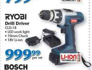 Ryobi Drill Driver CLD-18