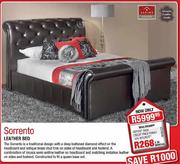 Sorrento Leather Bed