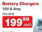 Auto Kraft Battery Chargers 12V 6 Amp-Each