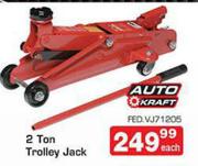 Auto Kraft 2 Ton Trolley Jack-Each