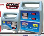 Auto Kraft Battery Chargers 12V 6 Amp-Each