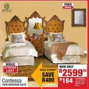 Contessa Twin Bedroom Suite