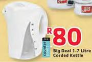Counter Point Big Deal 1.7L Corded Kettle
