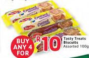 Tasty Treats Biscuits Assorted-4x100G