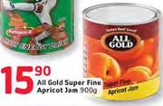 All Gold Super Fine Apricot Jam-900g