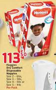 Huggies Dry Comfort Disposable Nappies-Per Pack