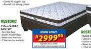 Restonic 137cm Shiraz Base Set