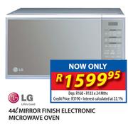 LG 44Ltr Mirror Finish Electronic Microwave Oven