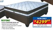 Restonic 152cm Sapphire Base Set